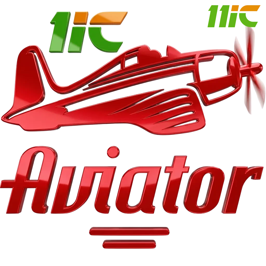 Illustration of 11IC Aviator crash game with rising plane, multiplier, and ₹ symbols, highlighting real-money play in India