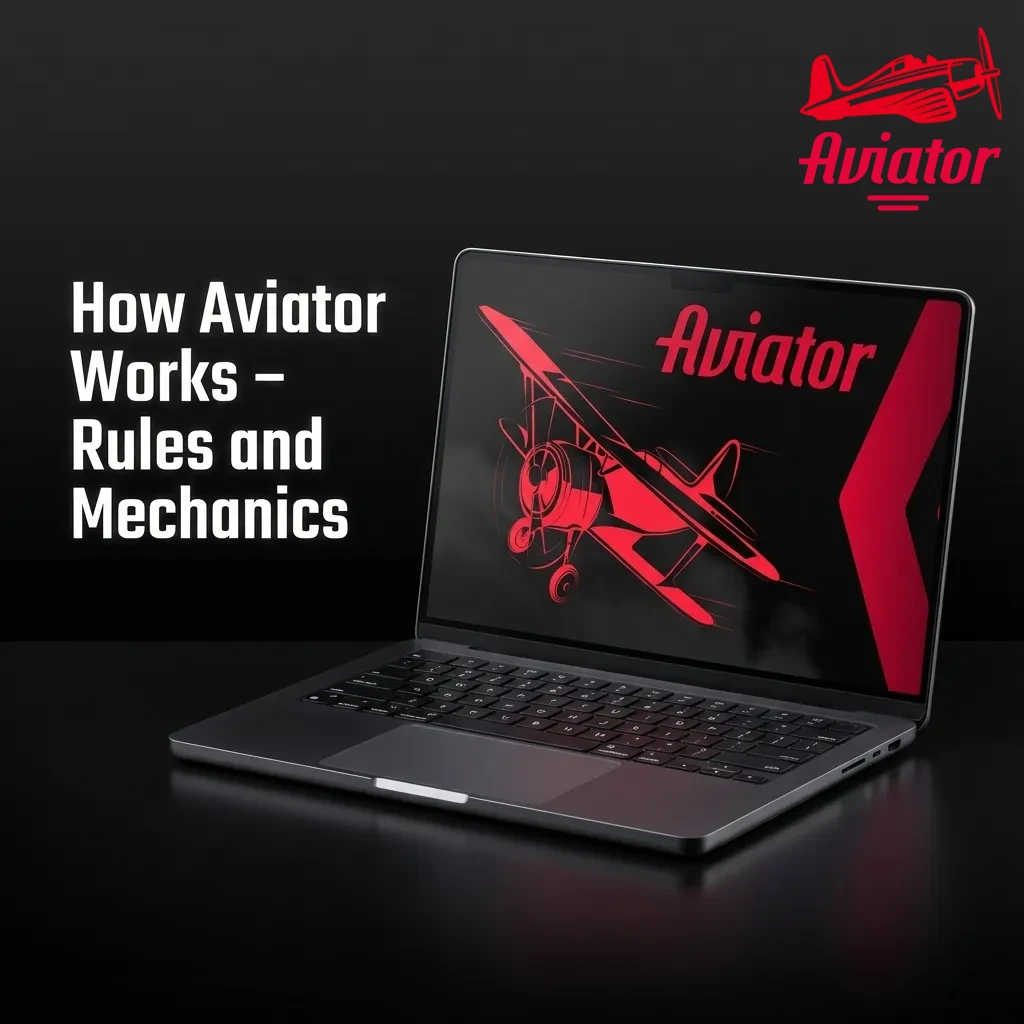 Illustration of Aviator game: rising plane with increasing multiplier, player choosing when to cash out before it flies away