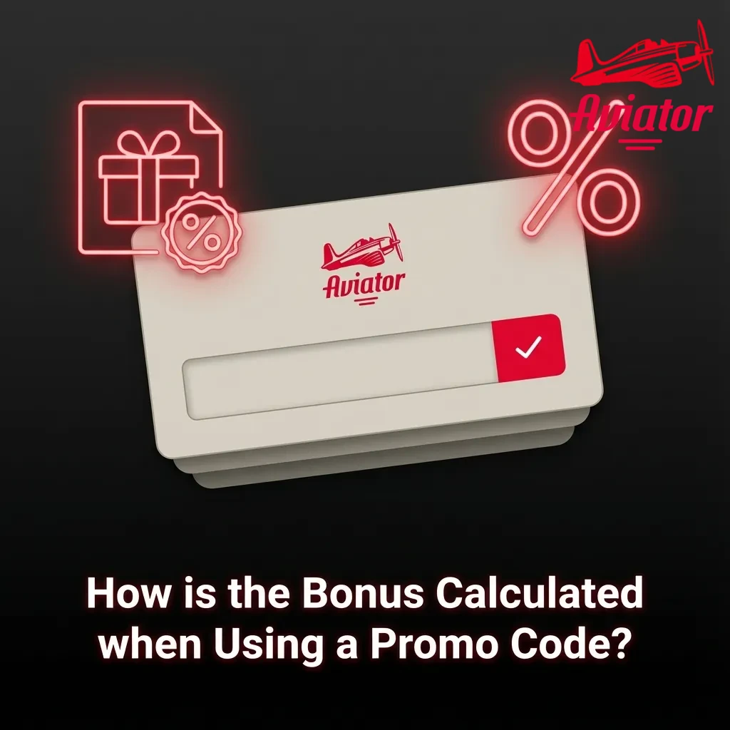 Infographic explaining Aviator promo code bonus percentages, deposit examples, and maximum bonus limits in rupees