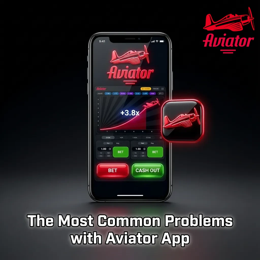 Infographic listing common Aviator app issues for Indian players with brief causes and fixes in a clean layout