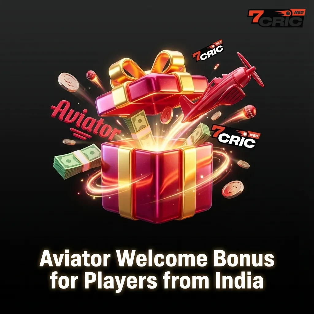 Indian player viewing Aviator welcome bonus screen with rupee deposit and step-by-step claim instructions