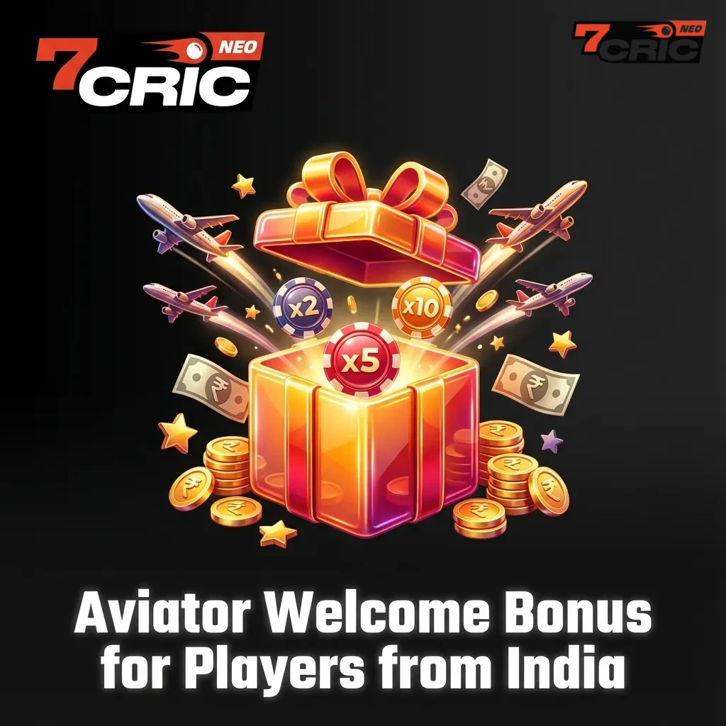 Illustration of Indian player viewing Aviator casino welcome bonus steps and rupee deposit details on a mobile screen