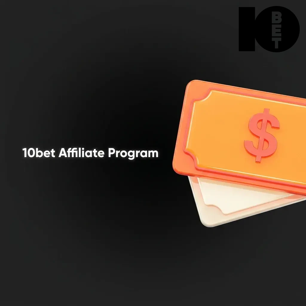 10bet affiliate program dashboard showing commission structures, reporting tools, and marketing resources for content creators and tipsters.