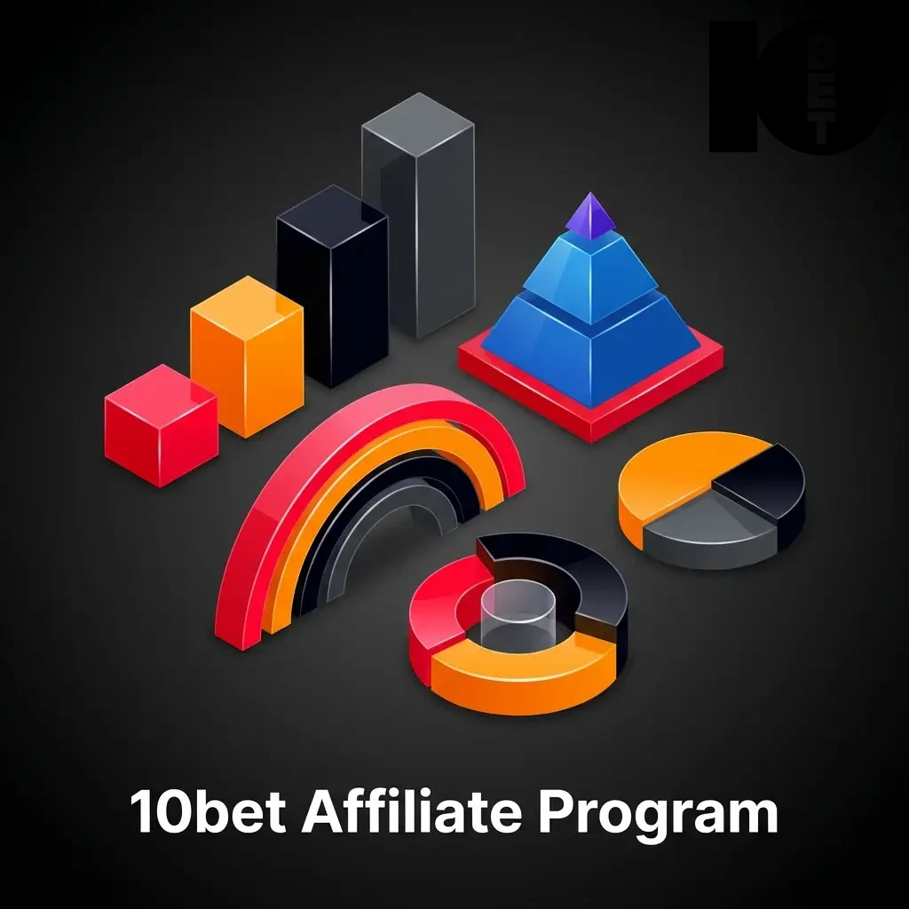 10bet affiliate program dashboard showing commission structures and marketing tools for sports betting referral partnerships