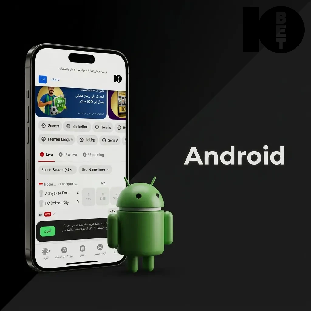 10bet Android app download and installation steps on a mobile device running Android 5.0 or higher