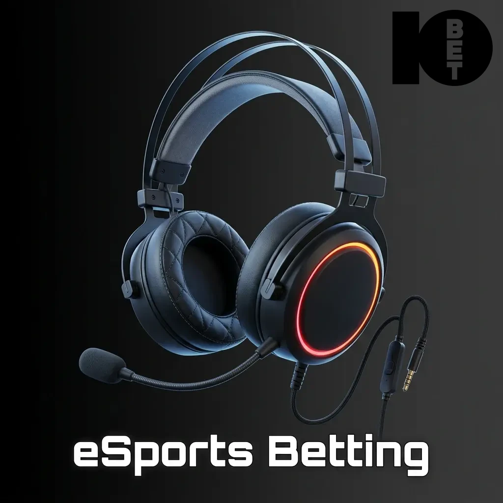 eSports betting on 10bet covering Dota 2, CS2, StarCraft, and League of Legends with pre-match and in-play markets