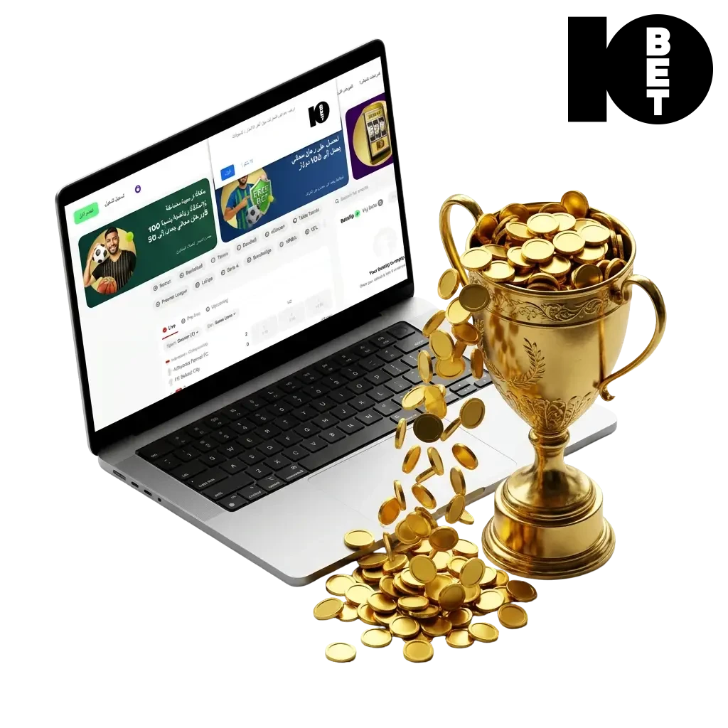 10bet online casino homepage for Oman players featuring slots, live casino, and a 100% welcome bonus up to $2,000 USD