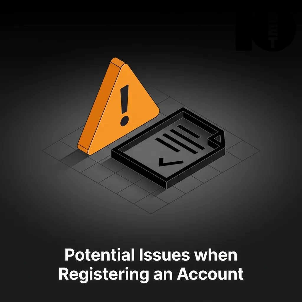 Common account registration issues and solutions including email, form errors, and app problems