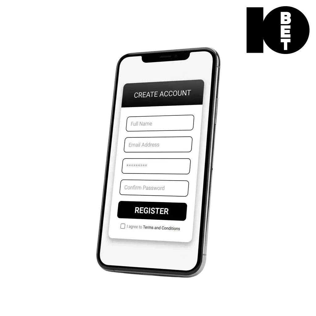 10bet registration form on a desktop screen showing sign-up options for Oman players with welcome bonus details