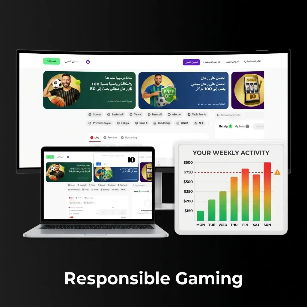 Responsible gaming tools including deposit limits, self-exclusion, and support resources for safe play on 10bet.