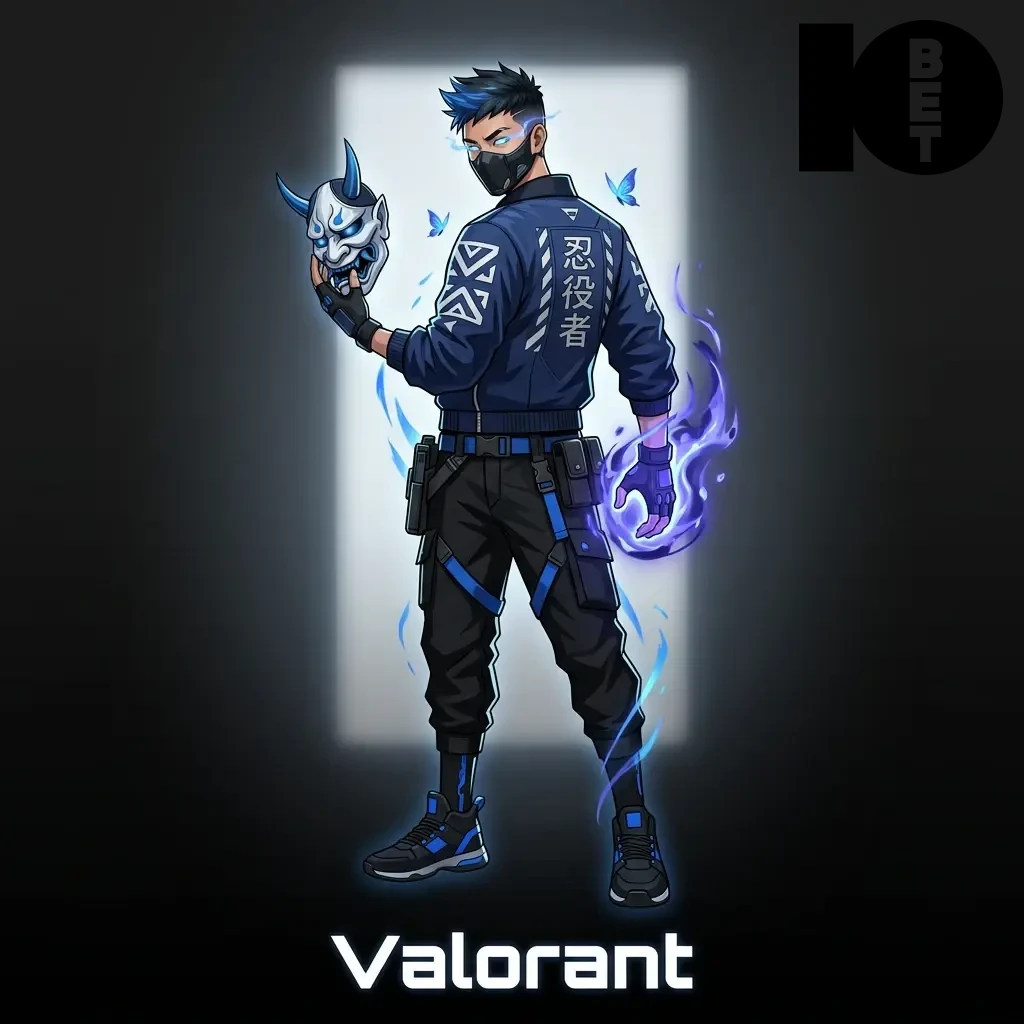 Valorant tactical shooter gameplay with agents in a competitive esports match setting