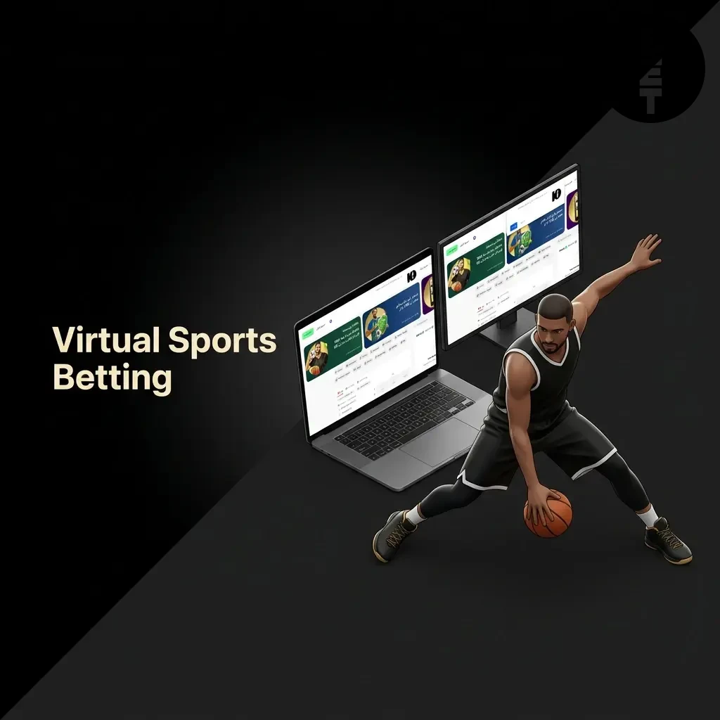 Virtual sports betting options on 10bet including football, horse racing, tennis, and basketball simulations