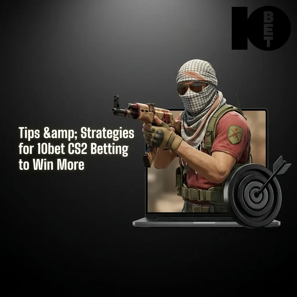 CS2 betting tips and strategies on 10bet including bankroll management, map research, roster tracking, and odds monitoring