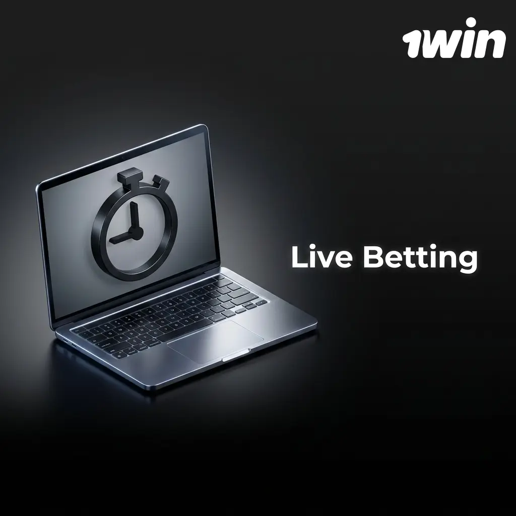 1win Live betting interface showing real-time odds and stats for cricket, football, tennis, basketball, and eSports events