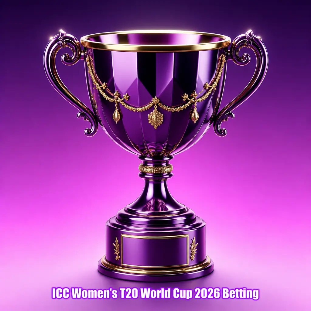 ICC Women's T20 World Cup 2026 betting odds and markets in England.