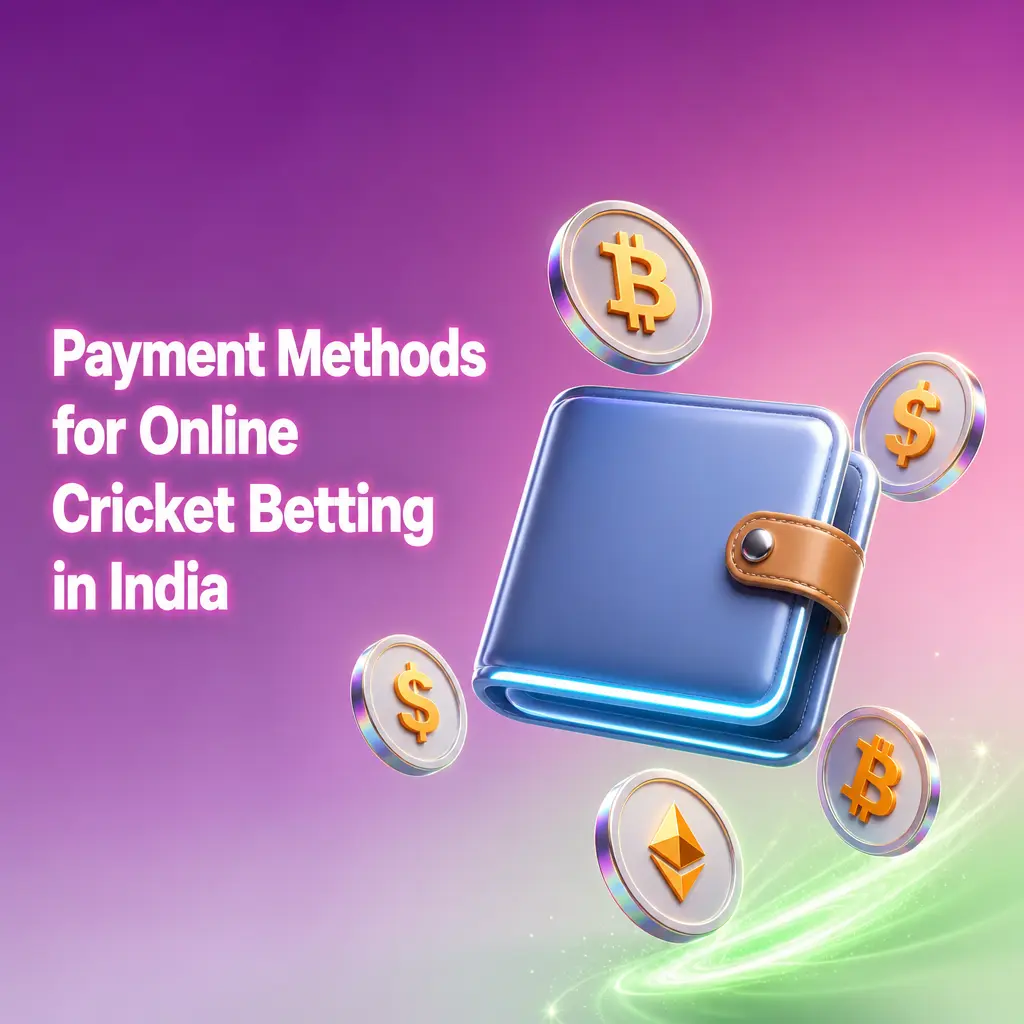 Indian online cricket betting payment methods: UPI, PhonePe, Paytm, crypto.