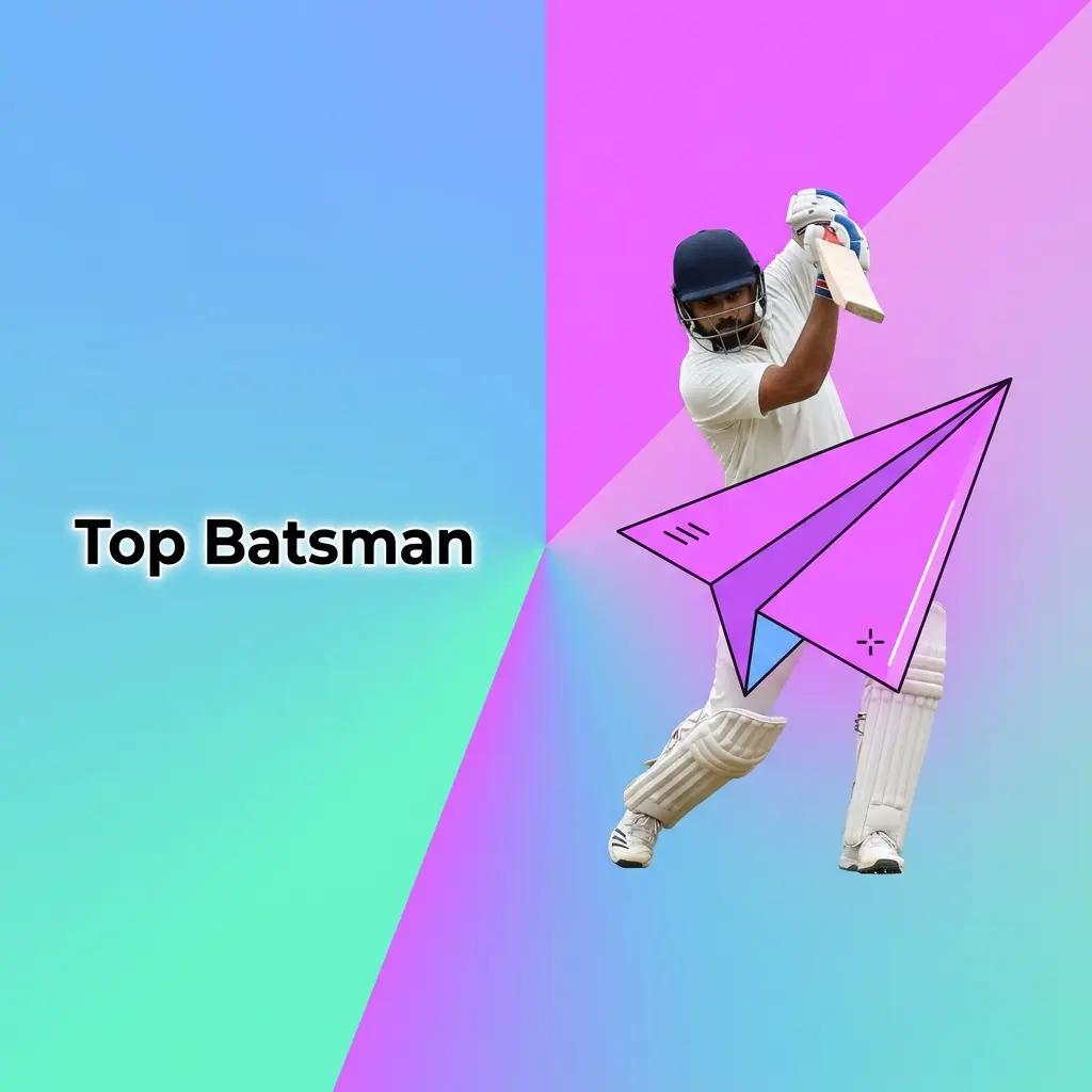 Cricket batsman scoring runs in a match for top batsman betting market in IPL and Test cricket