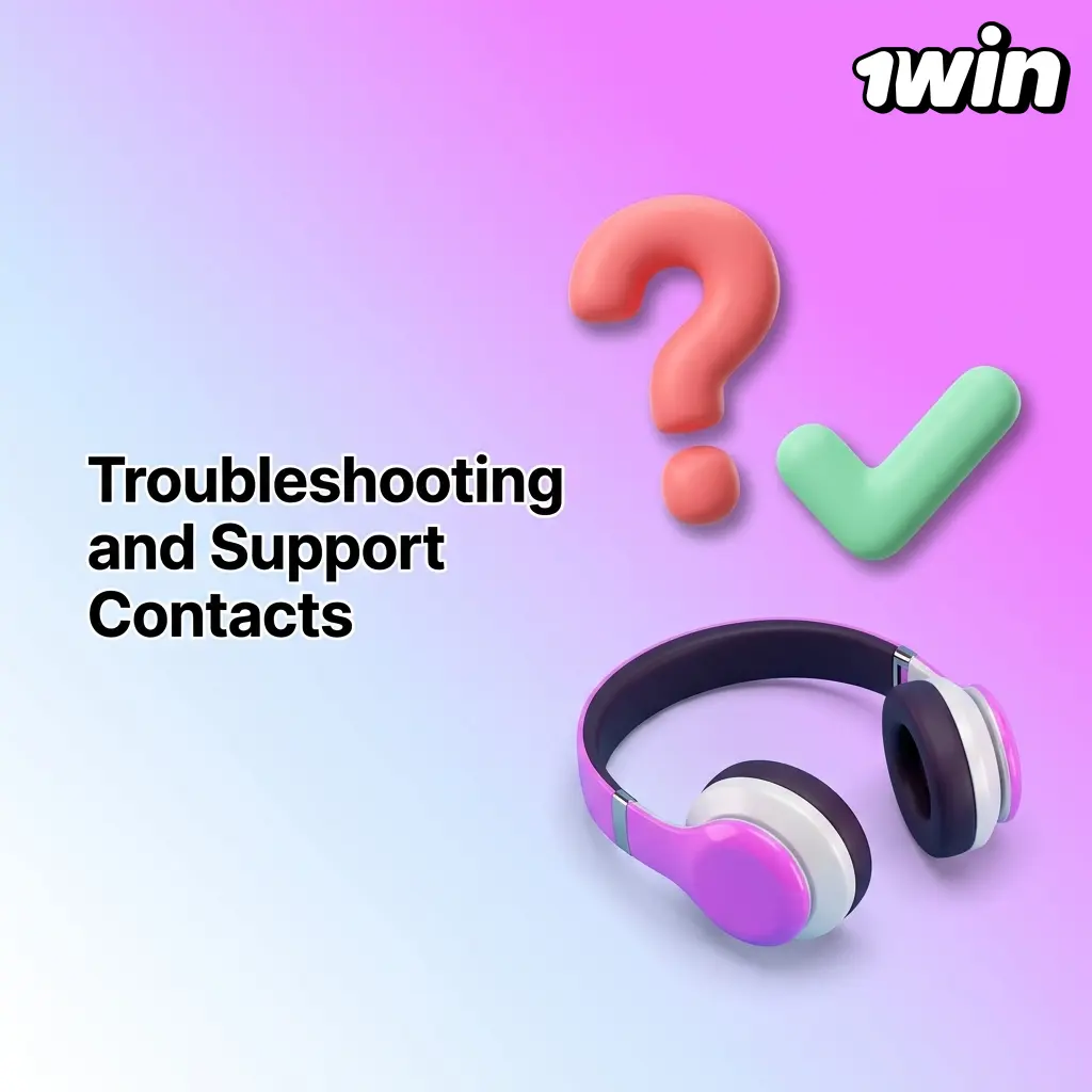 1win support contact options and troubleshooting promo code issues including live chat, email, and Telegram