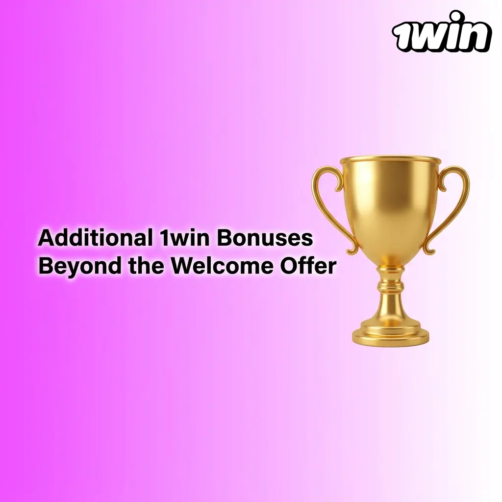 1win ongoing promotions showing cashback, free spins, and reload deposit bonuses for casino and sports betting players