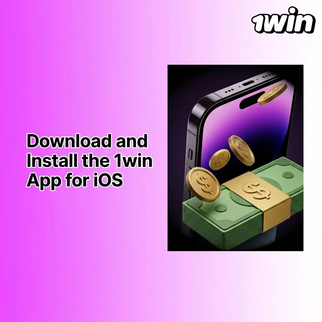 1win iOS app download and install steps on iPhone or iPad via Apple App Store
